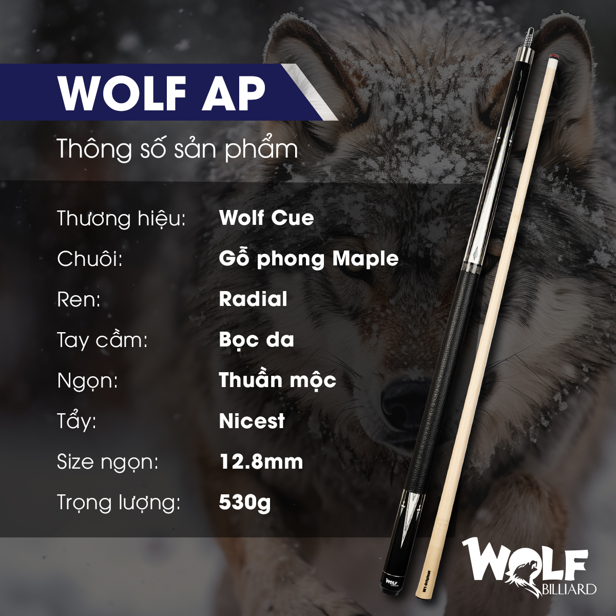 Wolf AP Wolf AP Ngọn Thuần Mộc